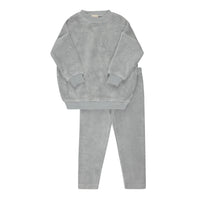 Velour Embroidered Floral Collection - Lounge Set