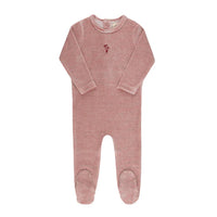 Velour Stripe Collection- Footie