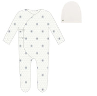 Floral Dot Collection Footie & Hat