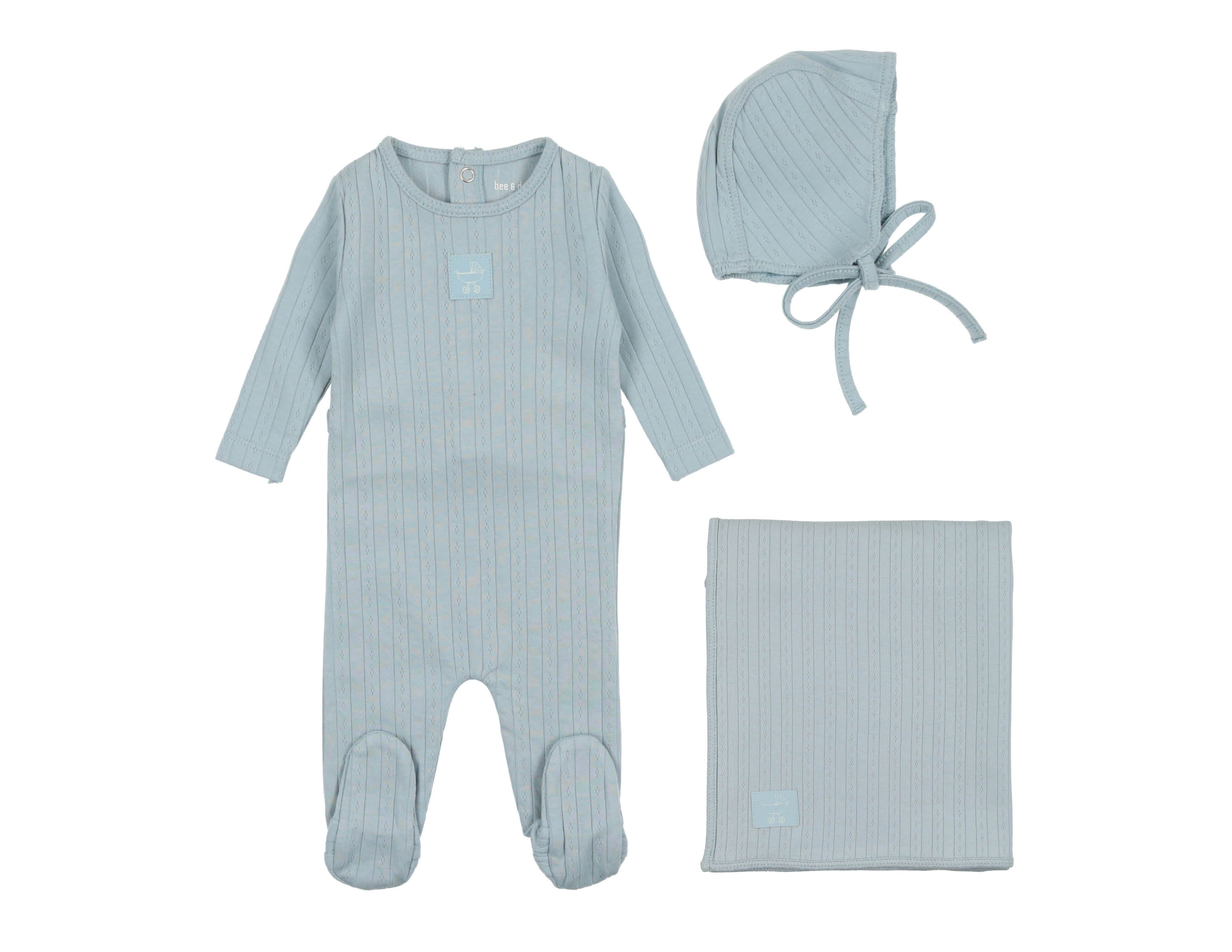 Classic Pointelle Collection Layette set