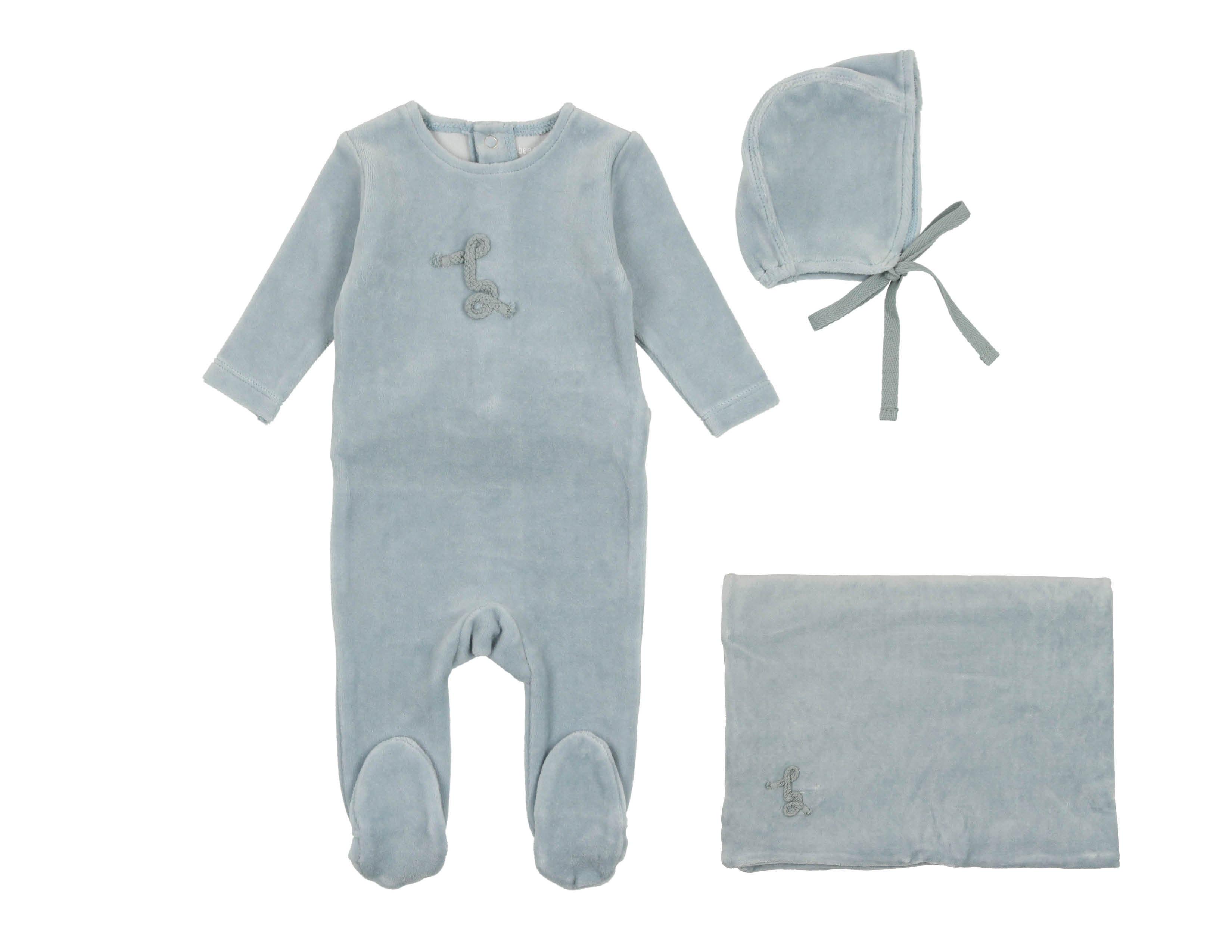 Classic Velour Layette Set