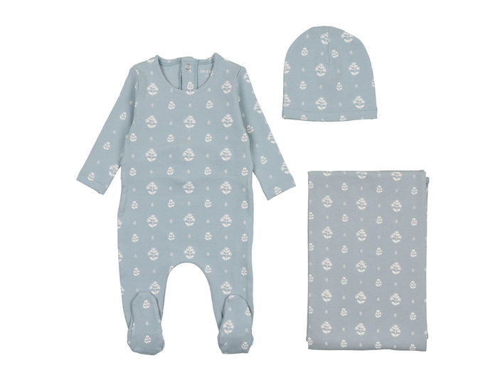 Little Print Layette Set