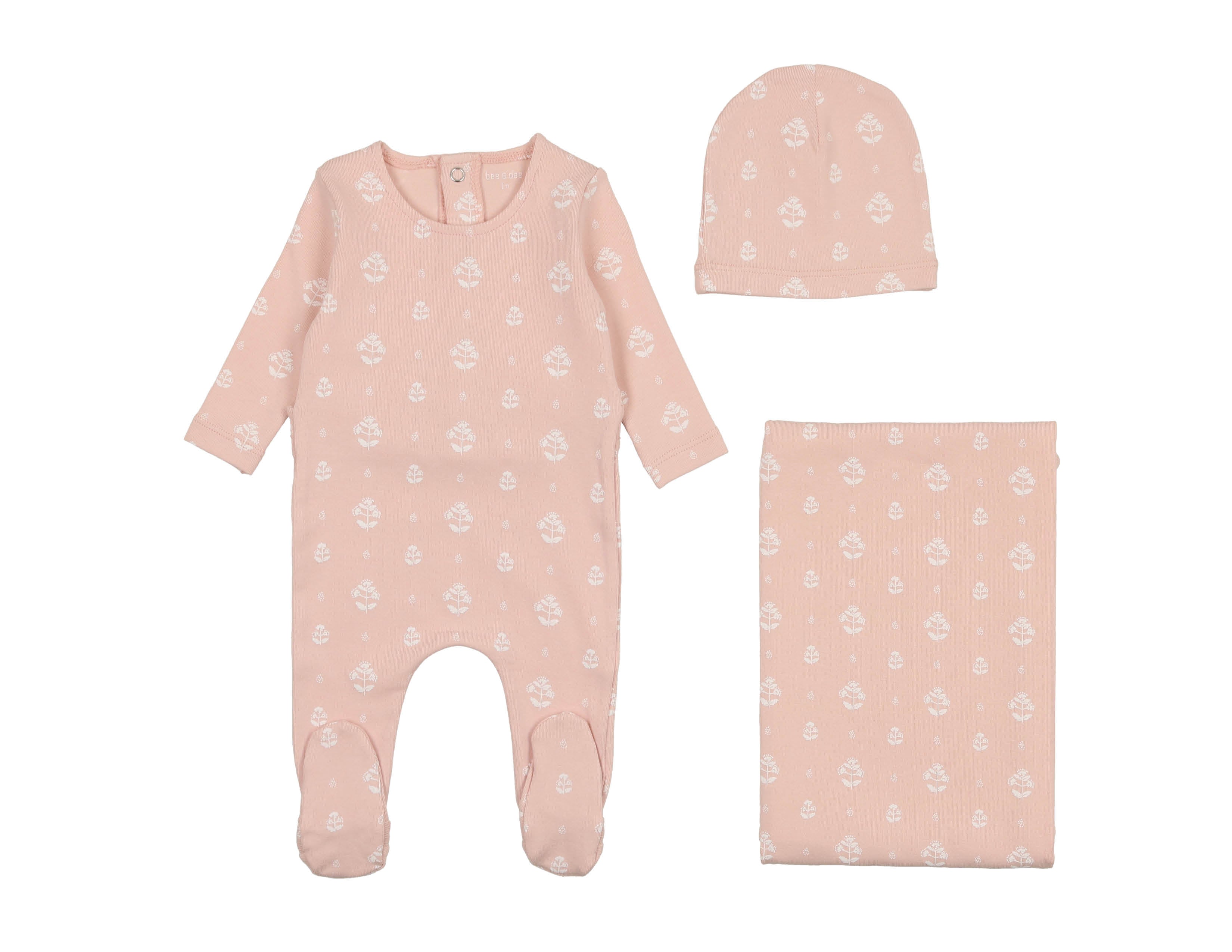 Little Print Layette Set