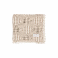 Bebe Organic Plaid Patchwork Blanket