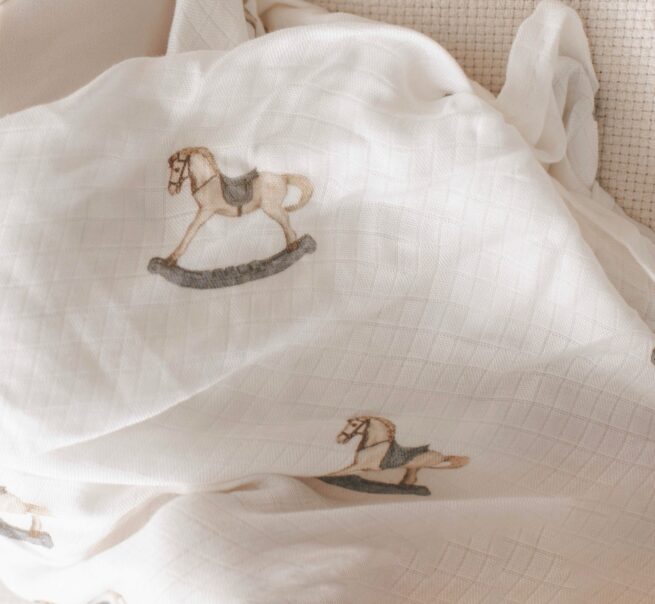 Petit Laure Rocking Horse Swaddle