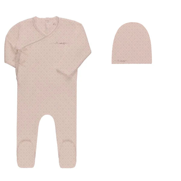 Organic Armor Pointelle Footie & Hat