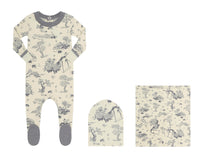 Toile Layette Set-Large Print