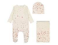 Scattered Print Layette Set