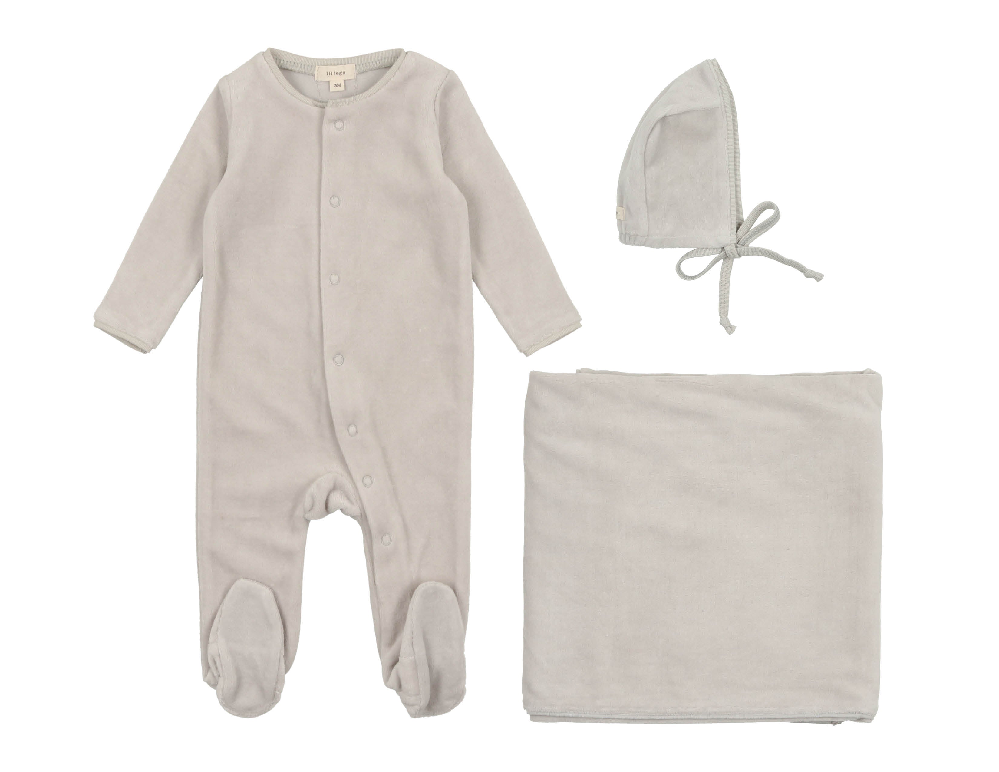 Velour Layette Set