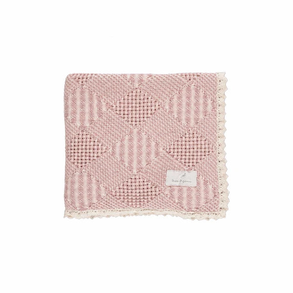 Bebe Organic Plaid Patchwork Blanket