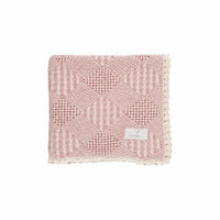 Bebe Organic Plaid Patchwork Blanket