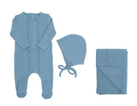 Ribbon Lace Layette Set