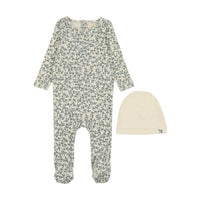 All Over Floral Footie Set