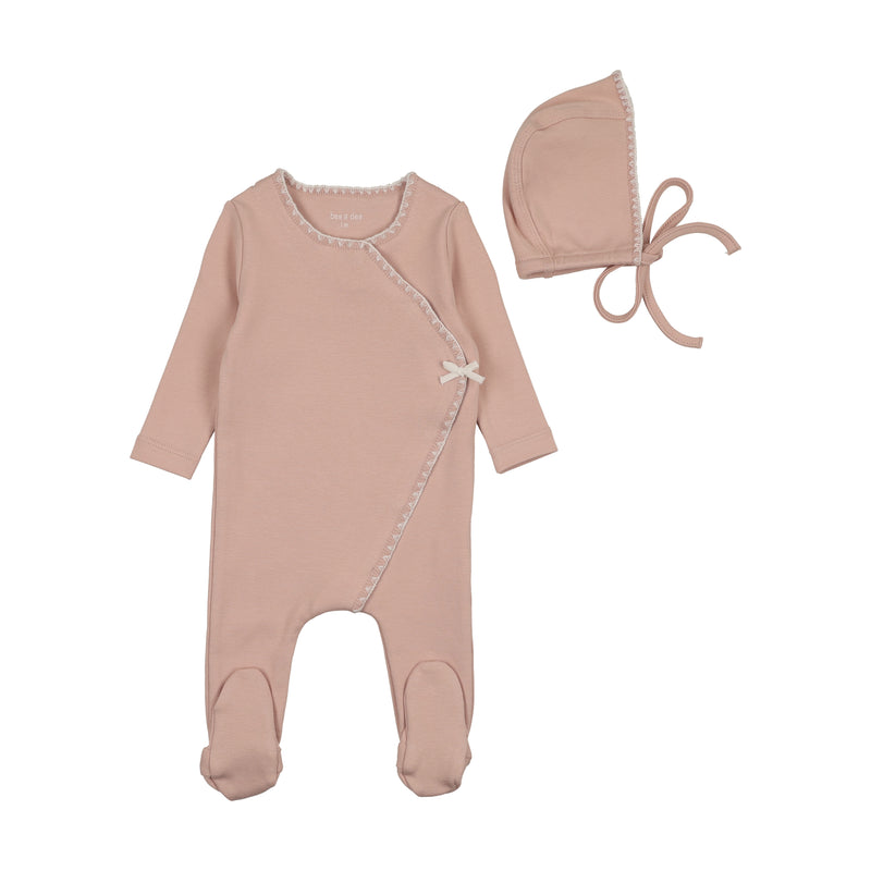 Beau Bow Footie & Hat