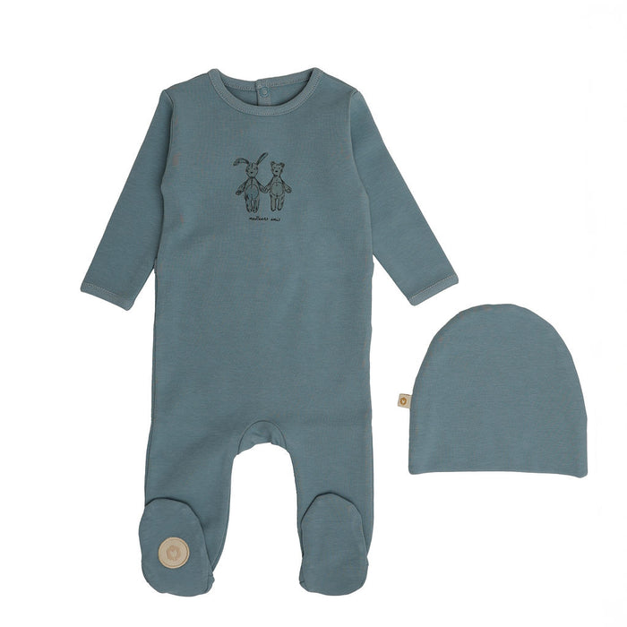 Best Friends Footie & hat