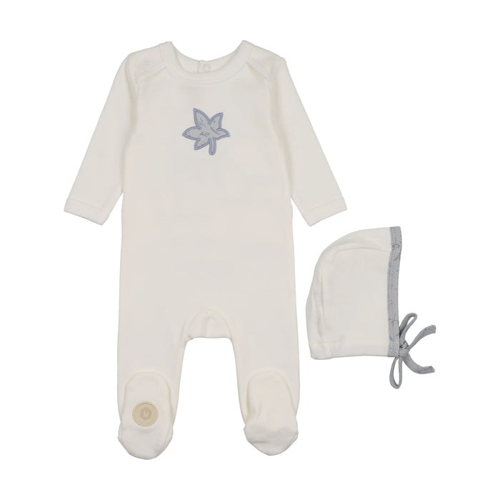 Blooming Footie & Hat