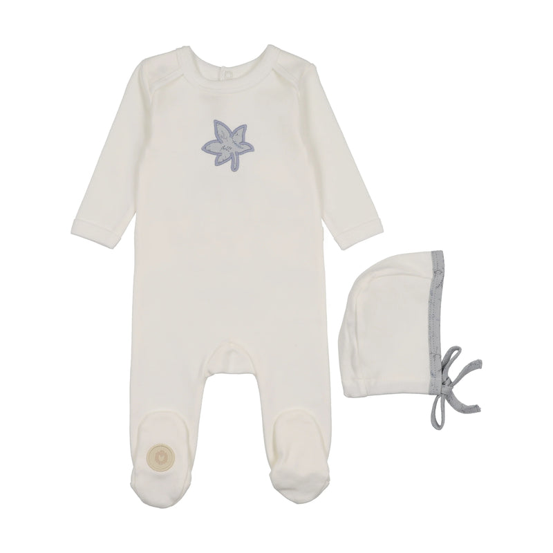 Blooming Footie & Hat