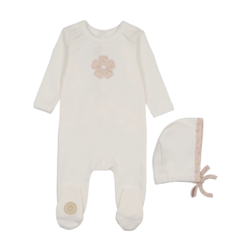 Blooming Footie & Hat