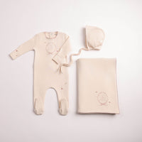 Botanical Crest Layette Set