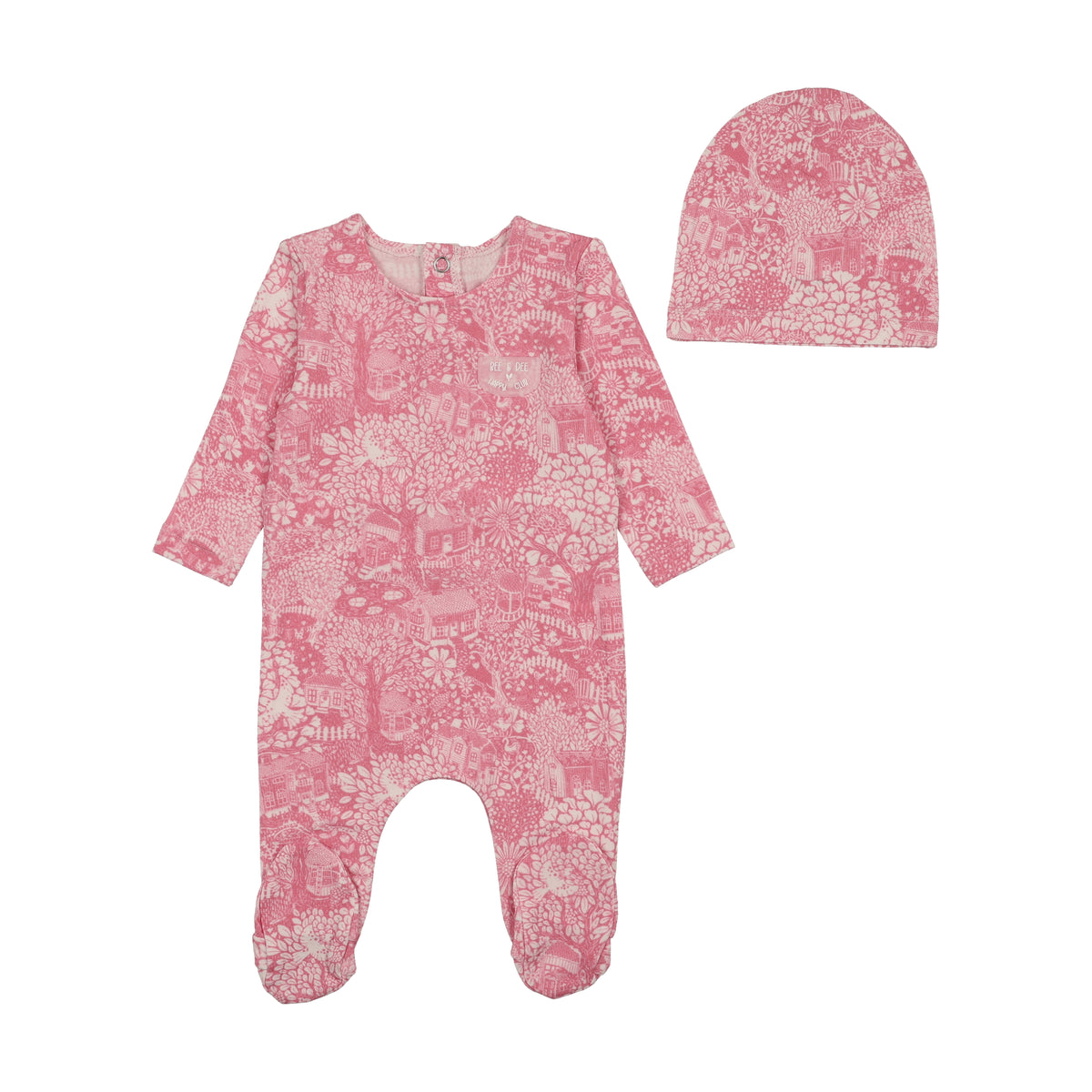 Botanical Footie & Beanie