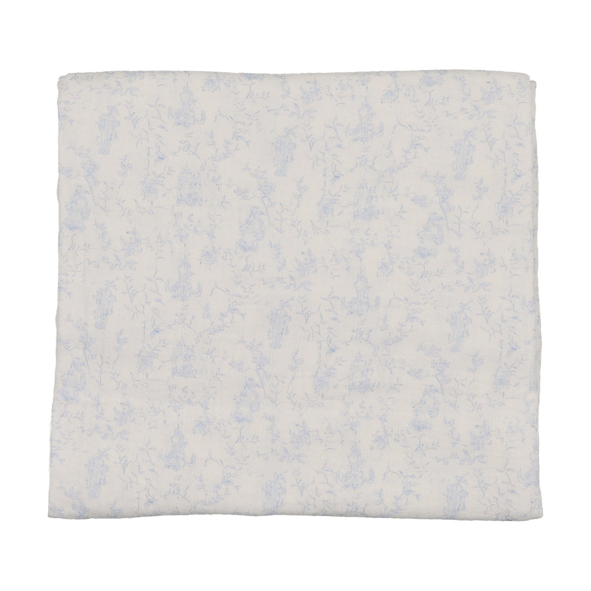 Birdcage Toile Swaddle Blanket