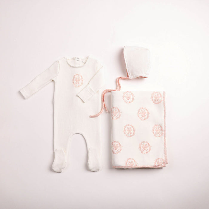 Butterfly Motif Layette Set
