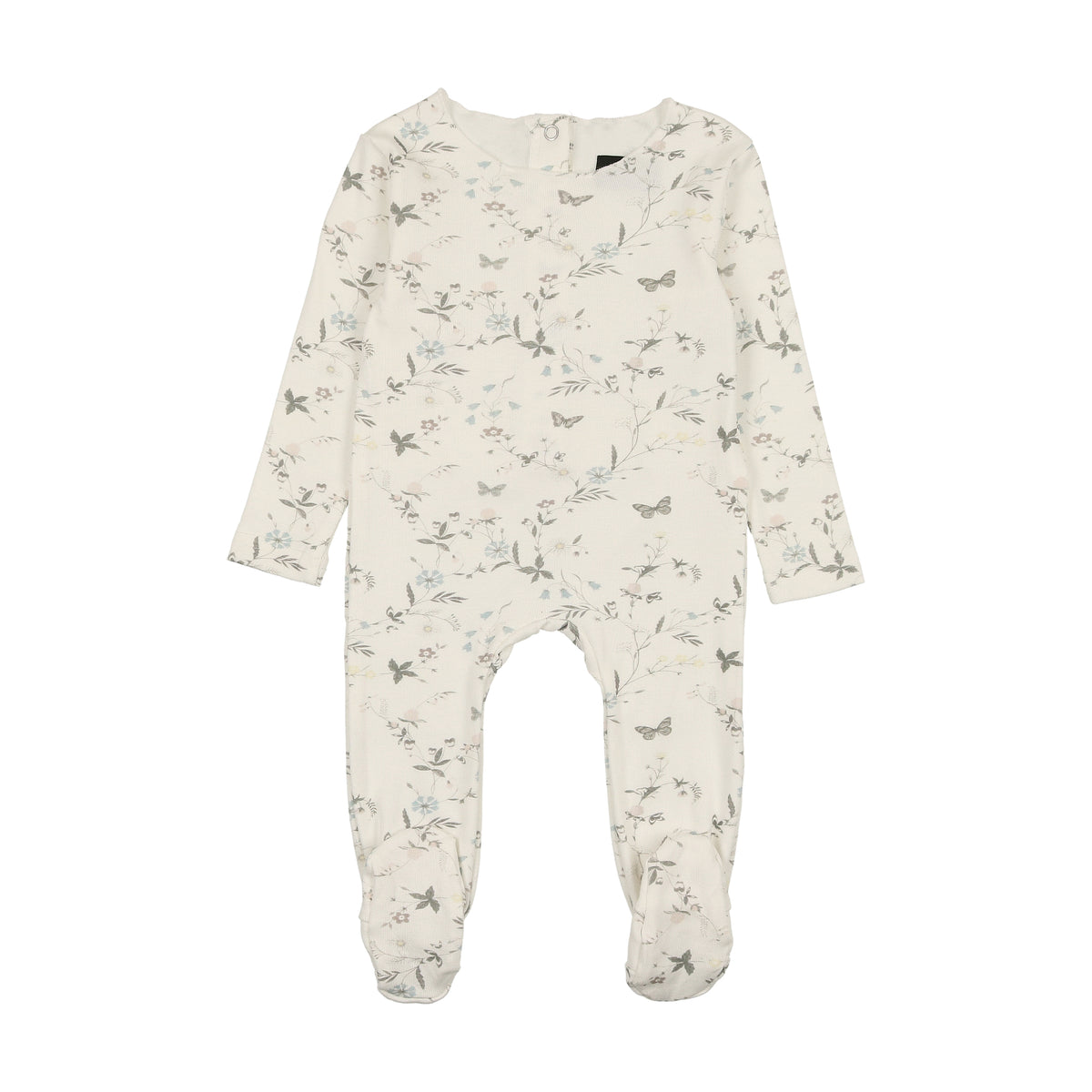 Whimsical Floral Footie