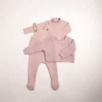 Chenille Cardigan Overall