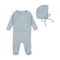 Classic Pointelle Collection Footie & Hat