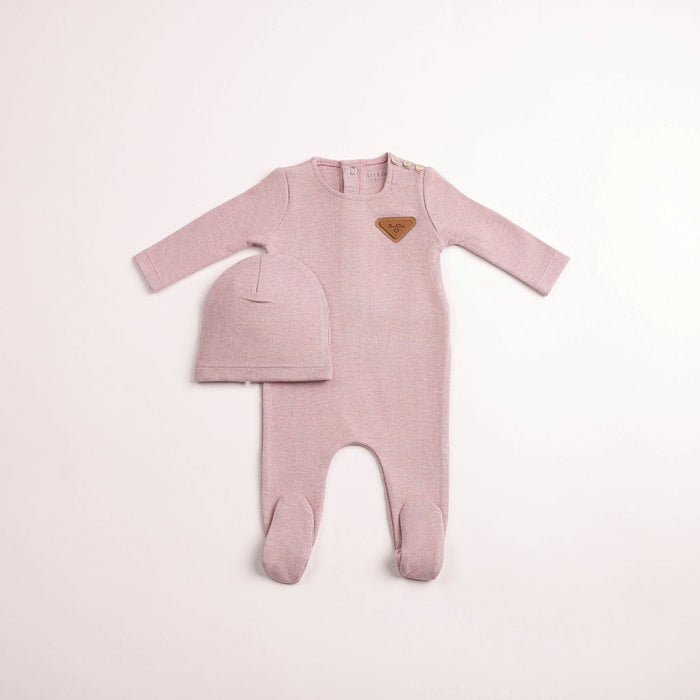 Cozy Cotton Footie & Beanie