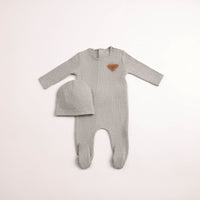 Cozy Cotton Footie & Beanie