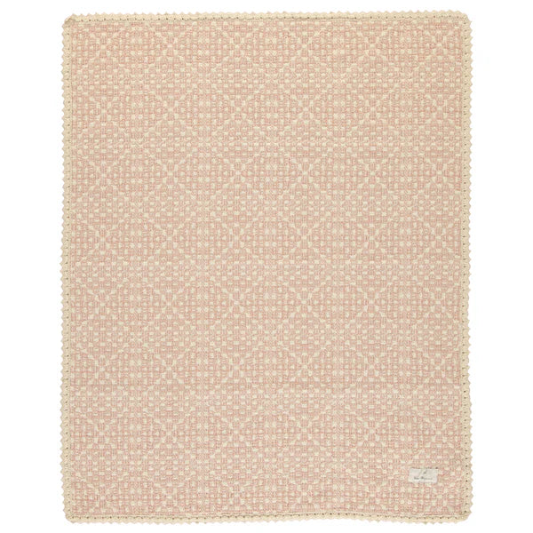 Bebe Organic Crochet Blanket & Bonnet