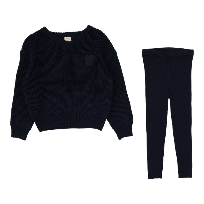 Knit VNeck Toddler Set