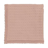 Dotted Open Knit Blanket