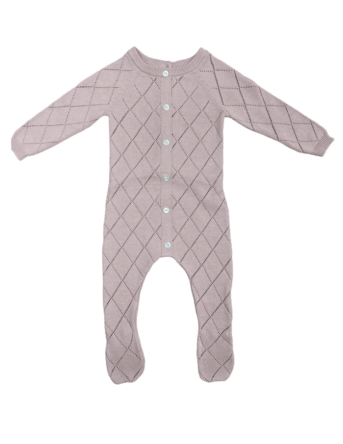 Diamond Pointelle Layette Set