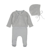 Dainty Sweater Footie & Hat