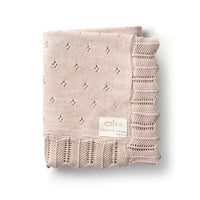 DH Scalloped Pointelle Blanket