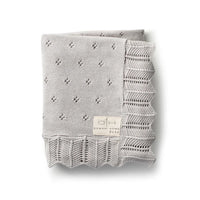 DH Scalloped Pointelle Blanket