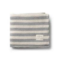 DH Iconic Stripe Knit Blanket
