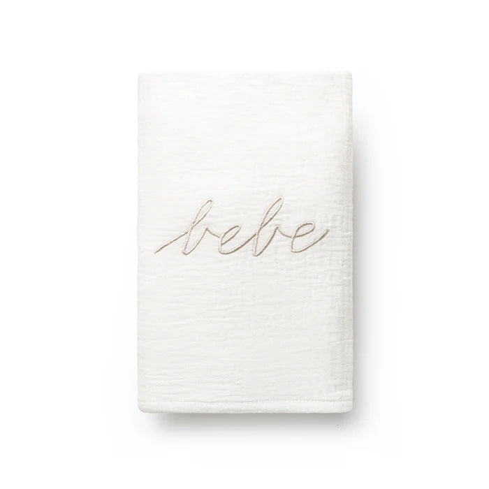 DH White Gauze Bebe Swaddle
