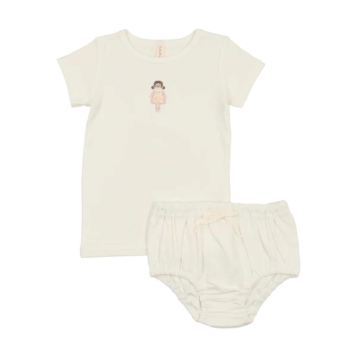 Embroidered Bloomers Set
