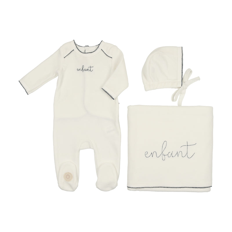 Enfant Scripted Layette Set