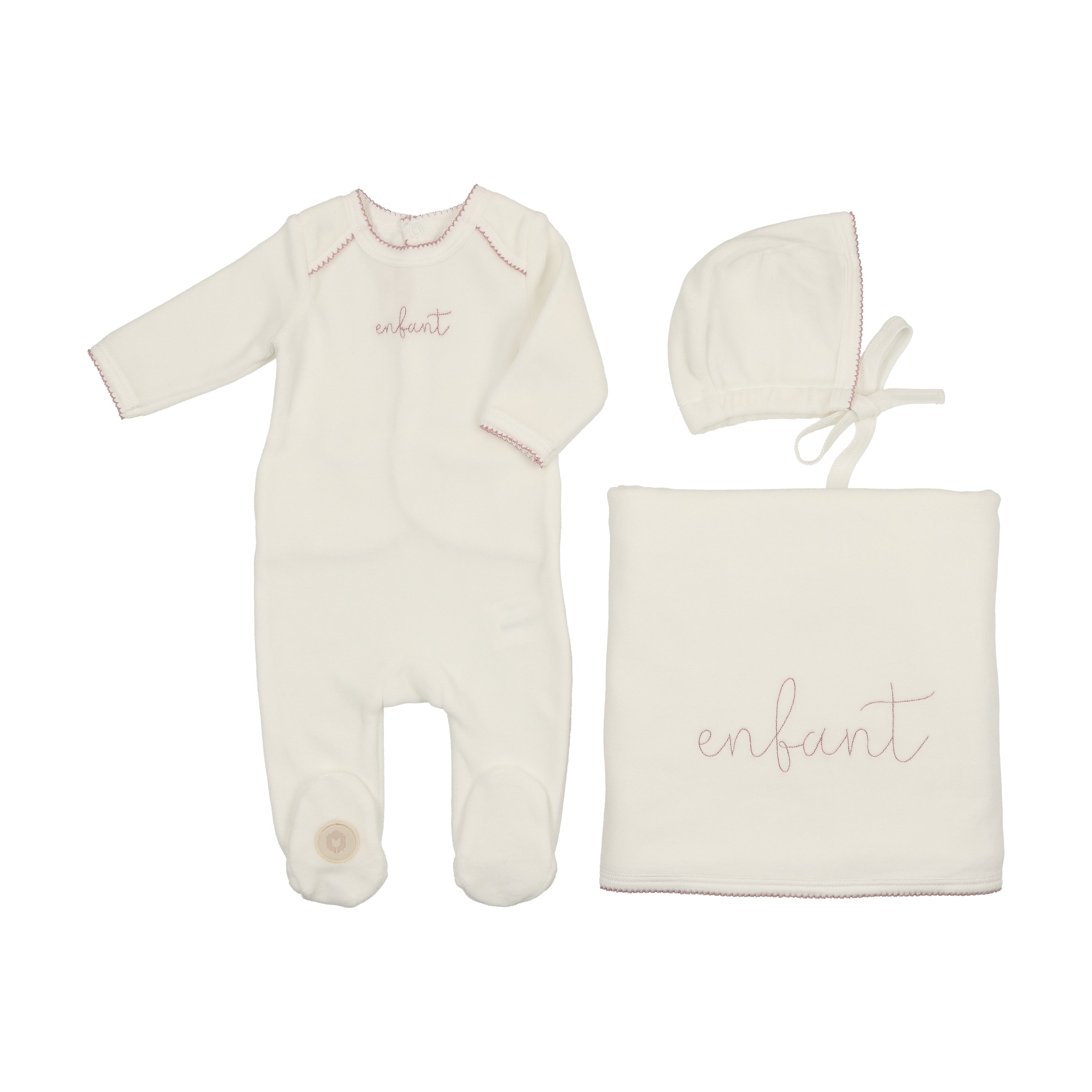 Enfant Scripted Layette Set