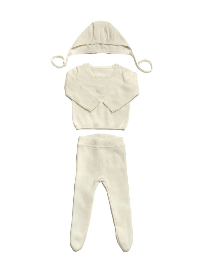 Classic Knit Outfit & Blanket Set