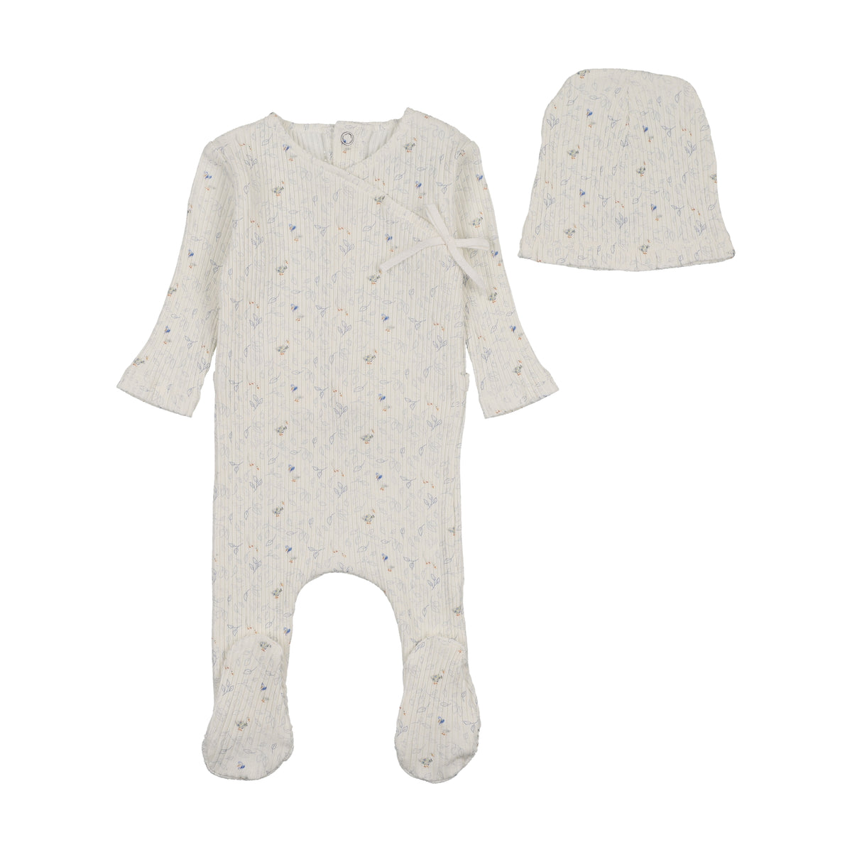 Geese Wide Ribbed Footie & Beanie