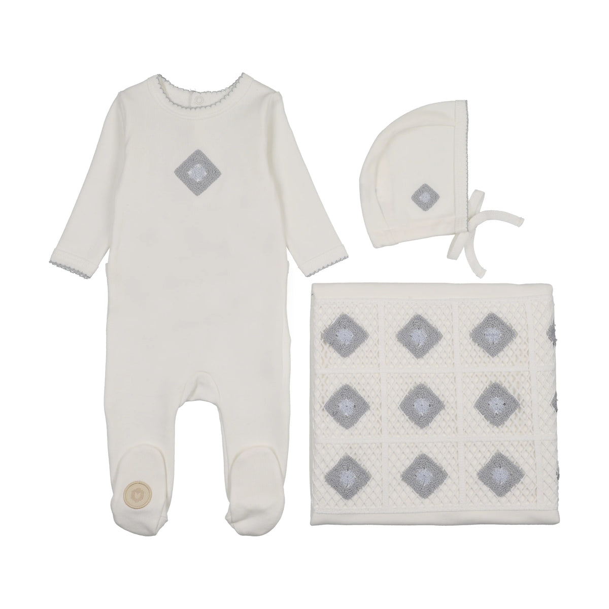 Geo Floral Layette Set