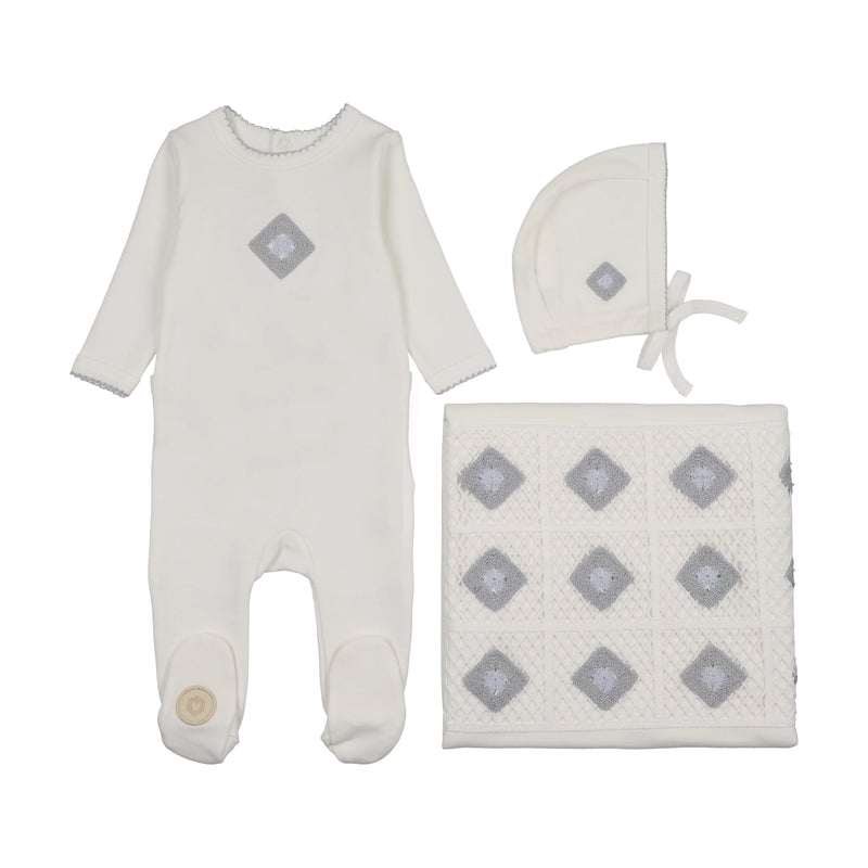 Geo Floral Layette Set