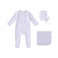 All Over Floral Layette Set