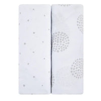 2 Pack Changing Pad Covers/Cradle Sheets