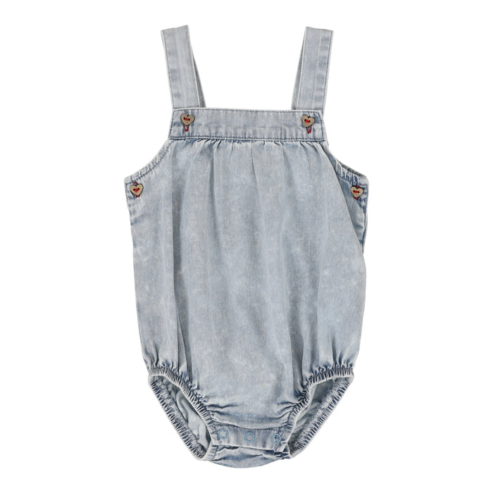 Blue Wash Romper